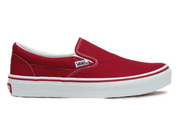 【VANS】 ヴァンズ SLIP ON スリッポン V98CLA　T.RED