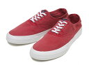 【SPERRY TOP-SIDER】 スペリー トップサイダー CVO COLORWASH STS10974 RED