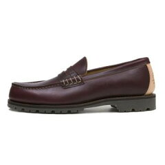 Rugged Beef Loafer D210004: Burgundy Rugged Beef Loafer D210004: Burgundy