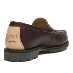 Rugged Beef Loafer D210004: Burgundy Rugged Beef Loafer D210004: Burgundy