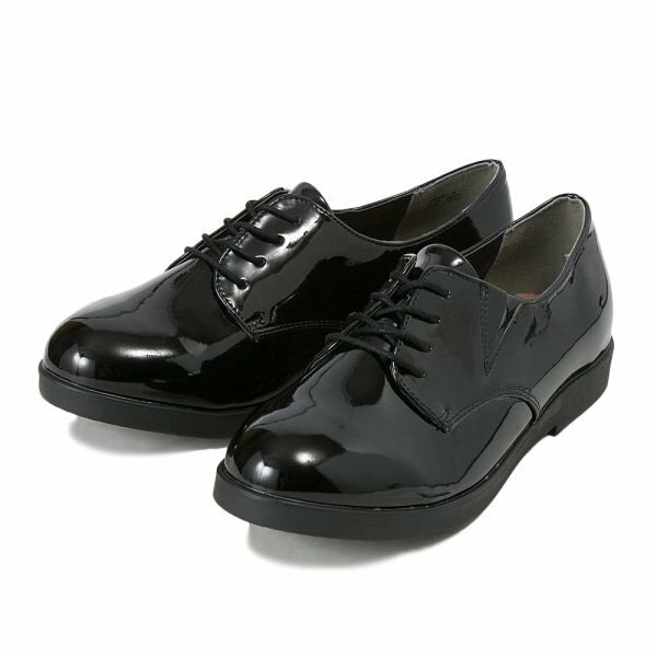 レディース 【NUOVO】 ヌオーヴォ キレらくトラッド PLAIN OXFORD 3 プレーンオックスフォード NC30130　E/BLACK