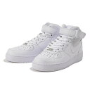 【NIKE】 ナイキ AIR FORCE 1 '07 MID エアフォース 1 '07 ミッド 315123-111 111WHT/WHT