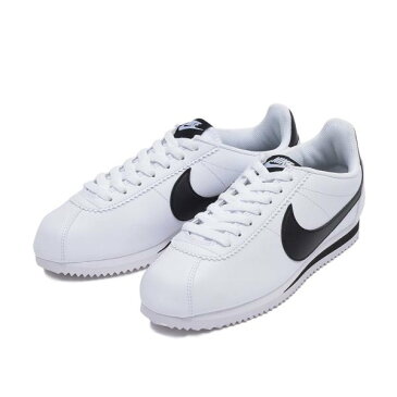 NIKE ナイキ スニーカー WMNS CLASSIC CORTEZ LEATHER ウィメンズ クラシック コルテッツ レザー 807471-101 ABC-MART限定 101WHT/BK