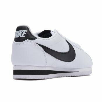 NIKE ナイキ スニーカー WMNS CLASSIC CORTEZ LEATHER ウィメンズ クラシック コルテッツ レザー 807471-101 ABC-MART限定 101WHT/BK