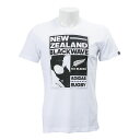 【ADIDASウェア】 アディダス ニュージーランド ポスターTシャツ AJ2390 WSP WHT
