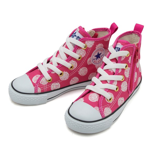 キッズ 【CONVERSE】 コンバース CHILD ALL STAR N DORAEMON DT Z HI チャイルド オールスター N ドラえもん DT Z ハイ 32711768(15-21)　PINK