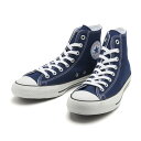 【CONVERSE】 コンバース ALL STAR 100 COLORS HI オールスター 100 カラーズ ハイ32960565　NAVY