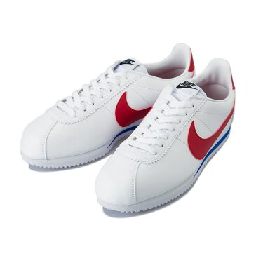 NIKE SPORTSWEAR(ナイキスポーツウェア) W CLASSIC CORTEZ LEATHER ナイキ ウィメンズ クラシック コルテッツ レザー 807471-103　103WT/VRED