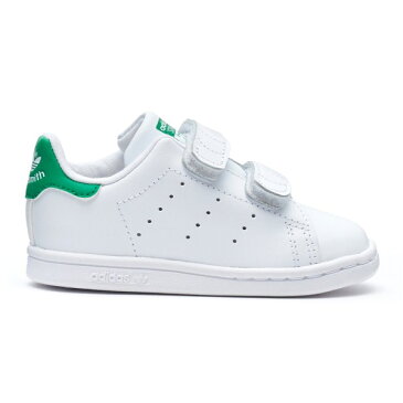 キッズ 【adidas】 アディダス オリジナルス STAN SMITH CF I スタンスミス CF I BZ0520 WHT/WHT/GRN