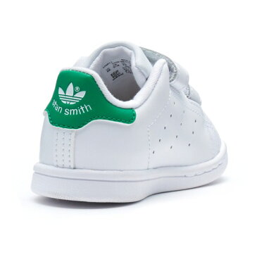 キッズ 【adidas】 アディダス オリジナルス STAN SMITH CF I スタンスミス CF I BZ0520 WHT/WHT/GRN