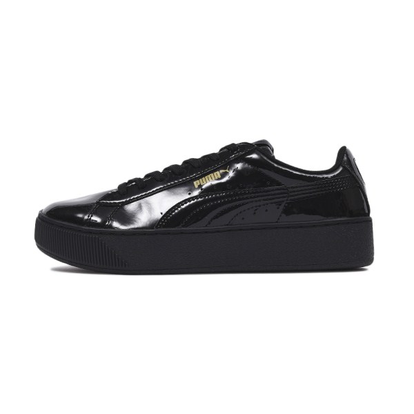 レディース 【PUMA】 プーマ VIKKY PLATFORM PATENT ビッキー プラットフォーム パテント 364892　02BLK/BLK