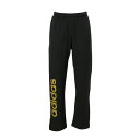 【ADIDAS ウェア】 アディダス M BIGリニアロゴストレートパンツ(ウラゲ) CE0211 BLK