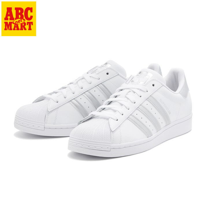 【adidas】 アディダス スニーカー SUPERSTAR スーパースター FX2329 ABC-MART限定　*WHT/SIL/WHT