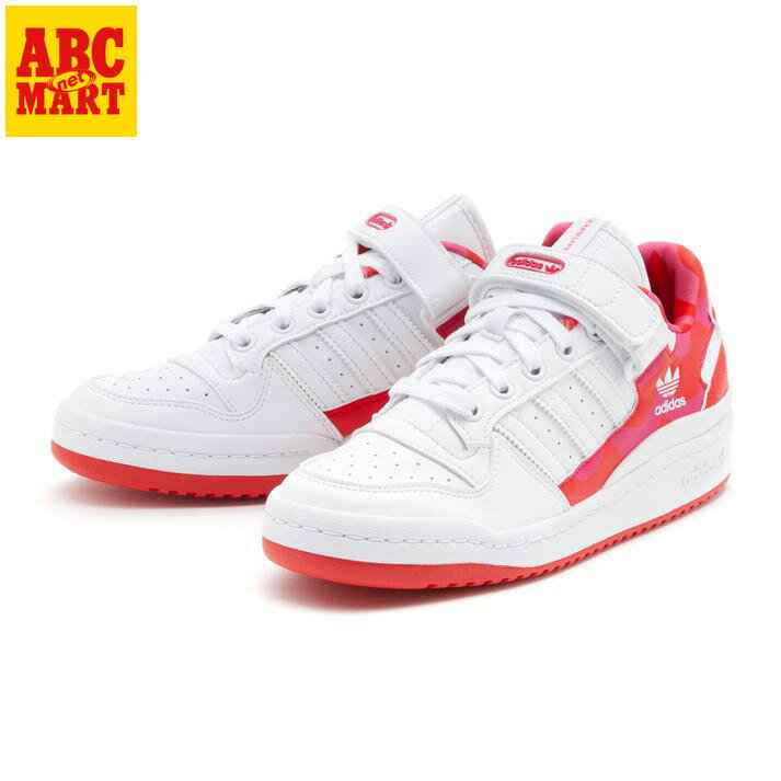 レディース スニーカー【ADIDAS】 アディダス FORUM LOW W フォーラム ロー W（マリメッコ） H00645 ABC限定TERE/VRED/FWHT