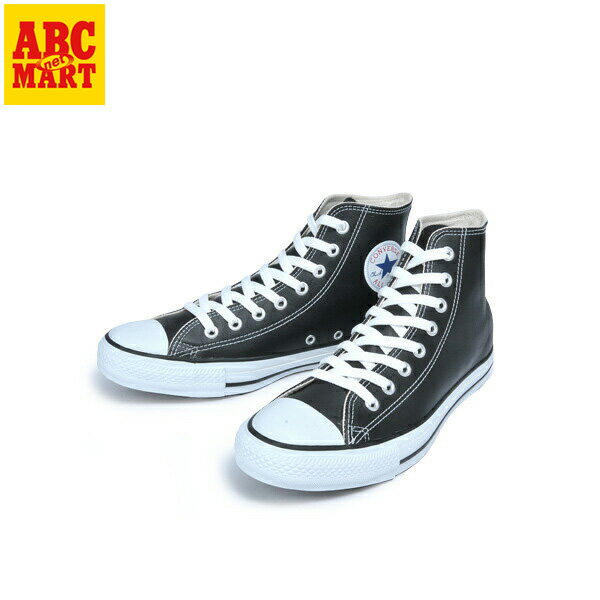 【converse】 コンバース LEATHER ALL STAR HI レザー オールスター ハイ BLACK