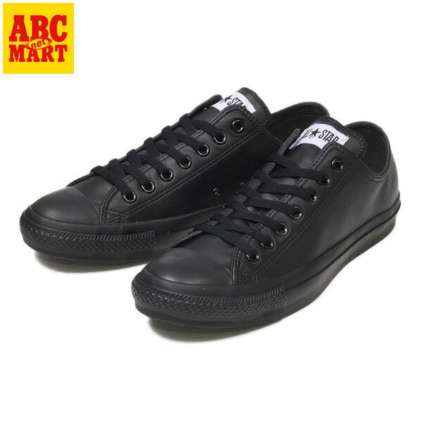 【converse】 コンバース スニーカー レザーオールスター OX LEATHER ALL STAR OX BLACK_MONO