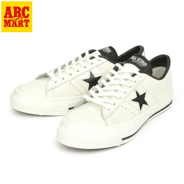 ≪日本製≫ 【CONVERSE】 コンバース ONE STAR J ワンスター J WHITE/BLACK