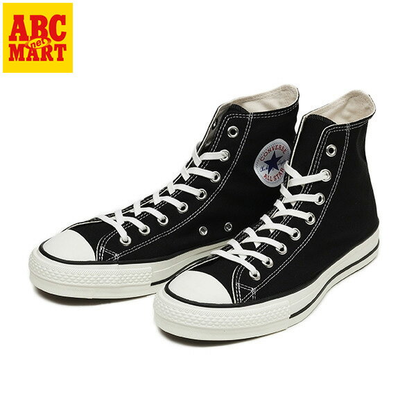 [日本製] 【converse】 コンバース CANVAS ALL STAR J HI キャンバス オールスター J ハイ F13　BLACK