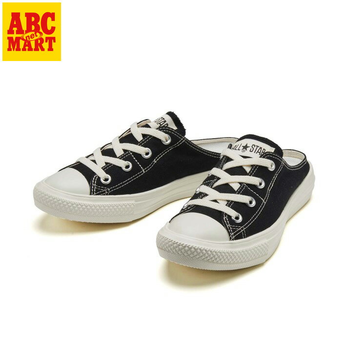 【CONVERSE】 コンバース ALL STAR LIGHT MULE SLIP OX オールスター ライト ミュール スリップ オックス 31302051　BLACKのサムネイル