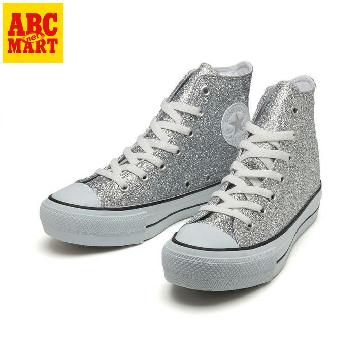 レディース【CONVERSE】 コンバース AS PLTS GT HI オールスター　PLTS　GT　ハイ 31303370 ABC限定*SILVER