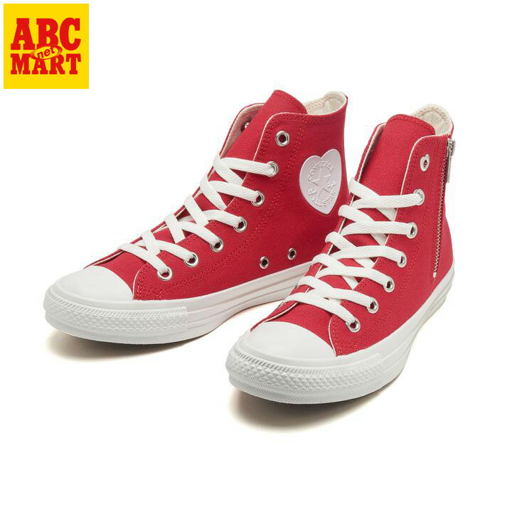 レディース【CONVERSE】 コンバース AS HEARTPATCH Z HI オールスター ハートパッチ Z HI 31304491 ABC限定*RED