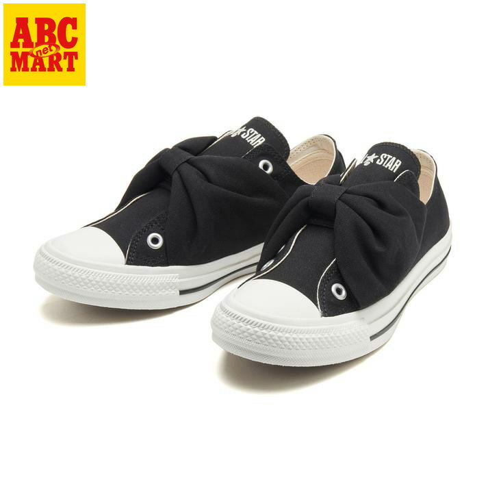 レディース コンバース AS RIBBONBELT OX オールスター リボンベルト OX 31304041 ABC限定*BLACK