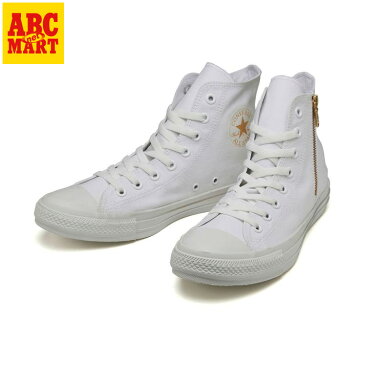 【CONVERSE】 コンバース AS MN GOLDZIP HI オールスター MN ゴールドジップ HI 31304811 WHITE