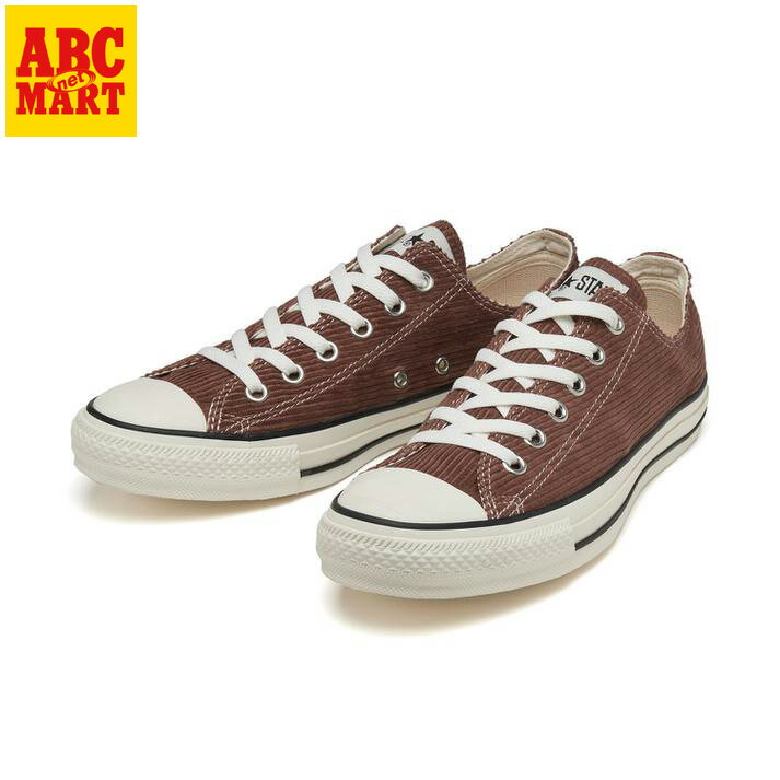 【CONVERSE】 コンバース AS WASHEDCORDUROY OX オールスター ウォッシュドコーデュロイ OX 31304831 MOCHA BROWN