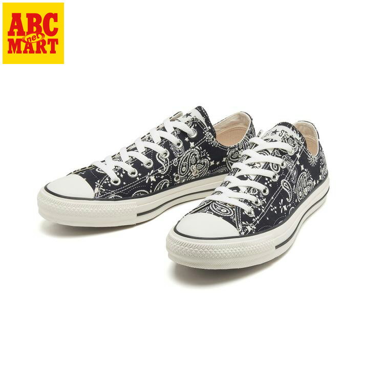 【CONVERSE】 コンバース AS BANDANA OX オールスター バンダナ OX 31305800 BLACKのサムネイル