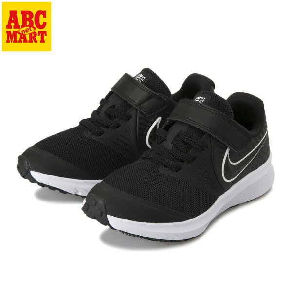 キッズ NIKE ナイキ スニーカー STAR RUNNER 2 (PSV) 17-22 スター ランナー 2 PSV AT1801-001　001BLACK/WHITE