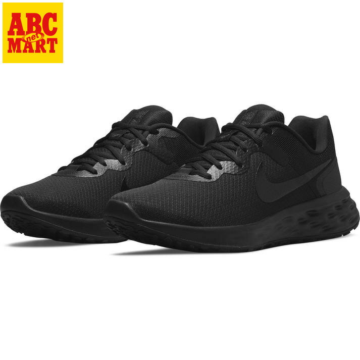 【NIKE】 ナイキ REVOLUTION 6 NN レボリューション6 NN MDC3728 ABC限定 001BLACK/BLACK