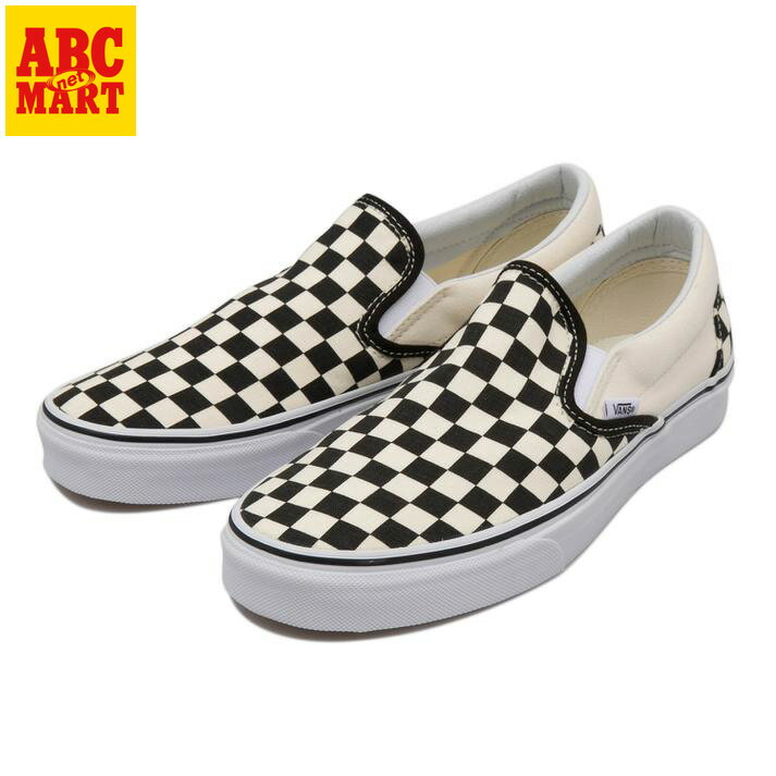 【VANS】 ヴァンズ CLASSIC SLIP-ON* クラシックスリッポン VN000EYEBWW BLK/WHT CHK/WHT