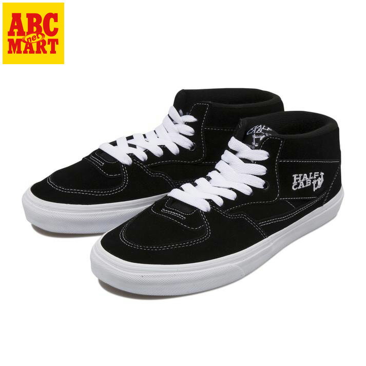 【VANS】 ヴァンズ ミッドカットスニーカー メンズ HALF CAB ハーフキャブ BLACK