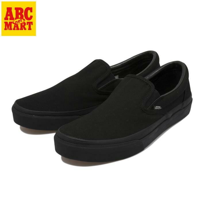  VANS  @Y SLIP ON Xb| V98CLA@M.BLACK