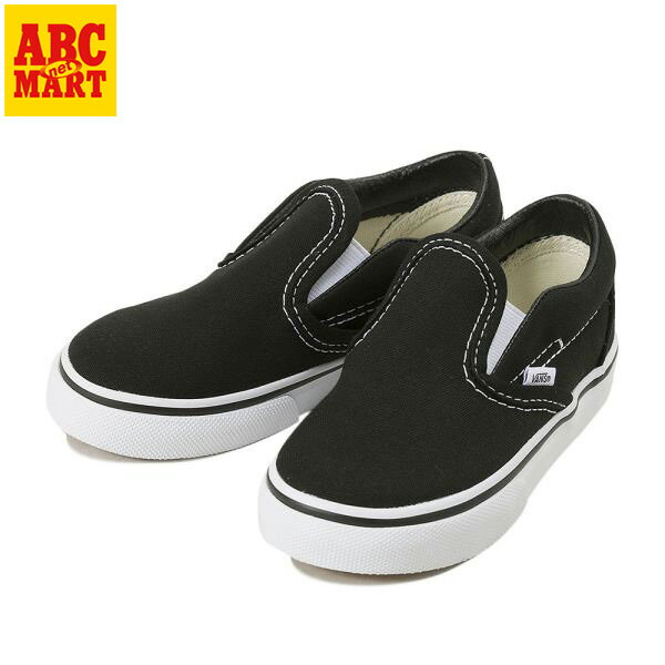 キッズ 【VANS】 ヴァンズ CLASSIC SLIP-ON クラシックスリッポン VN000EX8BLK　BLACK