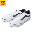 【VANS】 WEEKLY COURT ヴァンズ ウィークリーコート V441 WHITE/NAVY/RED