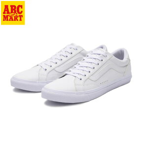 【VANS】WEEKLY COURT ヴァンズ ウィークリーコート V441　WHITE/WHITE