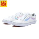 【VANS】 ヴァンズ WEEKLY COURT ウィークリーコート V441 WHITE/HOLOGLAM