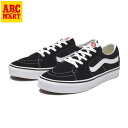 【VANS】SK8-LOW ヴァンズ スケートロウ VN0A4UUK6BT BLACK/T.WHITE