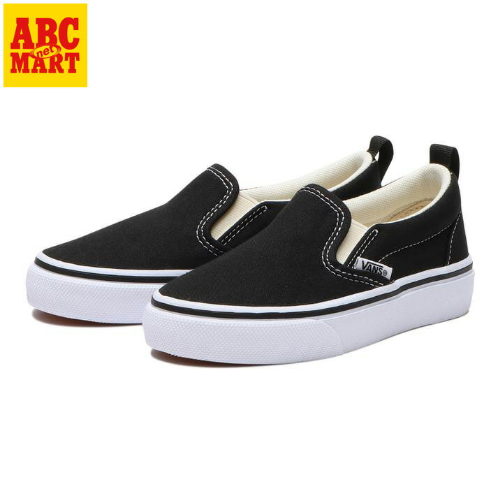 キッズ 【VANS】 ヴァンズ SLIP ON(14-18) スリッポン V98CS BLACK