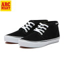 【VANS】 ヴァンズ CHUKKA チャッカ V49CF SUEDE BLACK/WHITE