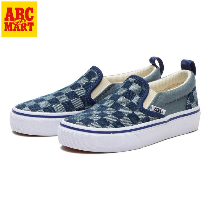 キッズ 【VANS】 ヴァンズ SLIP ON(14-21) キッズ スリッポン V98CS CD BLUE