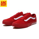 【VANS】 ヴァンズ OLDSKOOL オールドスクール V36CF M.LOGO RED/WHITE