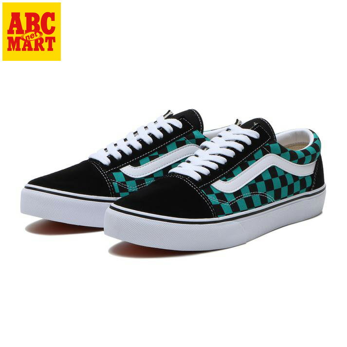 【VANS】 ヴァンズ OLD SKOOL オールドスクール V36CF CHK BLK/GREEN CHK