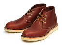 【RED WING】 レッドウィング CLASSIC CHUKKA クラシック チャッカ 3139 ABC-MART限定　RED BROWN