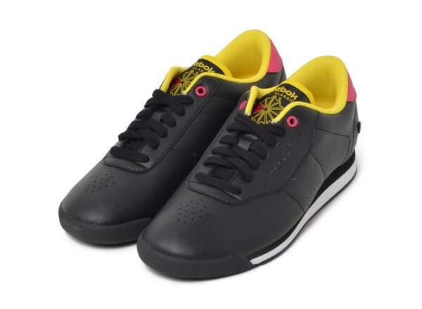 ≪アリシア・キーズコラボ≫ レディース 【Reebok】 リーボック PRINCESS AK プリンセス AK V51932 SP13　BLK/O.PINK/YEL /ABCマート楽天市場店
