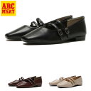 レディース 【ABC SELECT】 エービーシーセレクト SQ W-STRAP PPS2 スクエアダブルストラップパンプス 2 W5039