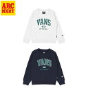【VANS】 ヴァンズ K UNIV.LOGO C SWT スウェットクルー 124K5040300 ABC-MART限定