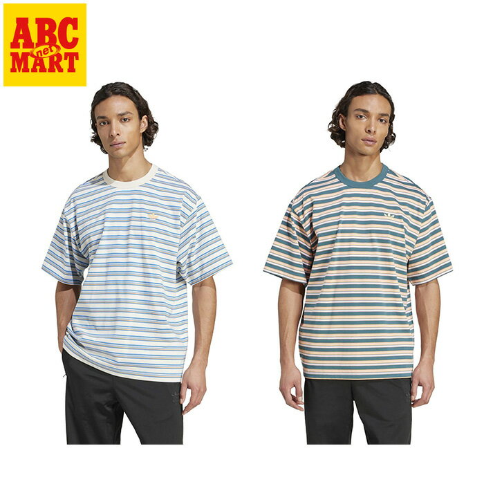 楽天ABC-MART楽天市場店【adidas】 アディダス M STRIPE TEE（HIGH SUMMER） ショートスリーブ KB8355