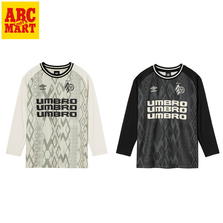 【UMBRO ウェア】 アンブロ THE THIRDジュニアグラフィック長袖プラクティスシャツ UF5FLS50J